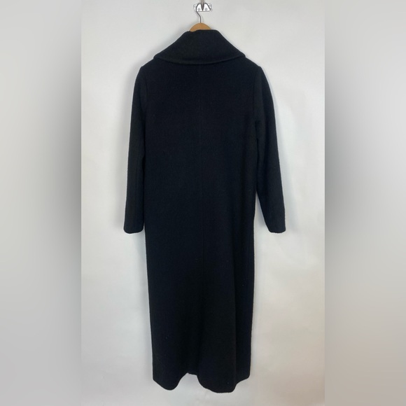 1990s The Limited Wool Mohair blend Longline Overcoat Small - Picture 6 of 13